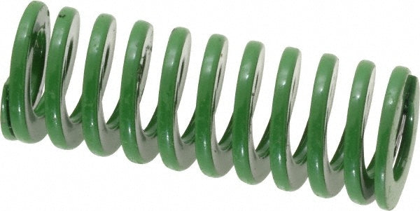 Dayton Lamina 9-1208-11 Die Spring 3/4" Hole Dia, 3/8" Rod Dia, 2" Free Length, Green