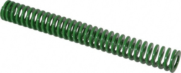 Dayton Lamina 9-1224-11 Die Spring 3/4" Hole Dia, 3/8" Rod Dia, 6" Free Length, Green
