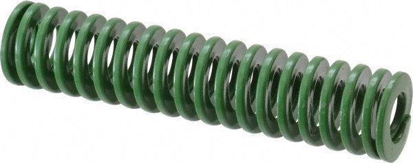Dayton Lamina 9-1618-11 Die Spring 1" Hole Dia, 1/2" Rod Dia, 4-1/2" Free Length, Green
