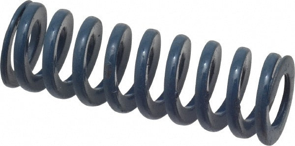 Dayton Lamina 9-0806-21 Die Spring 1/2" Hole Dia, 9/32" Rod Dia, 1-1/2" Free Length, Blue