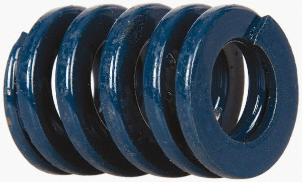 Dayton Lamina 9-1204-21 Die Spring 3/4" Hole Dia, 3/8" Rod Dia, 1" Free Length, Blue