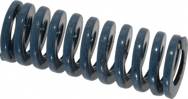 Dayton Lamina 9-1208-21 Die Spring 3/4" Hole Dia, 3/8" Rod Dia, 2" Free Length, Blue