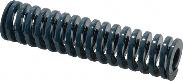 Dayton Lamina 9-1616-21 Die Spring 1" Hole Dia, 1/2" Rod Dia, 4" Free Length, Blue