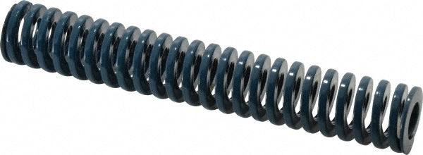 Dayton Lamina 9-1624-21 Die Spring 1" Hole Dia, 1/2" Rod Dia, 6" Free Length, Blue