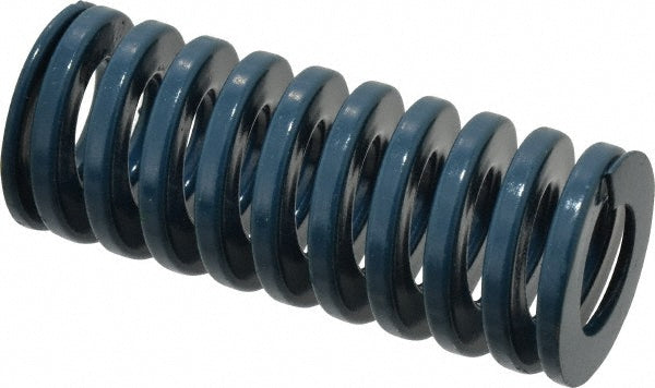 Dayton Lamina 9-2012-21 Die Spring 1-1/4" Hole Dia, 5/8" Rod Dia, 3" Free Length, Blue