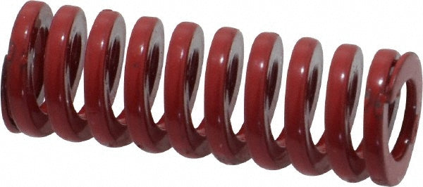 Dayton Lamina 9-0604-26 Die Spring 3/8" Hole Dia, 3/16" Rod Dia, 1" Free Length, Red