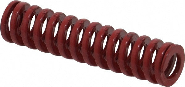 Dayton Lamina 9-0606-26 Die Spring 3/8" Hole Dia, 3/16" Rod Dia, 1-1/2" Free Length, Red