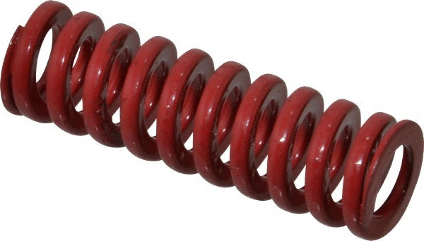 Dayton Lamina 9-1008-26 Die Spring 5/8" Hole Dia, 11/32" Rod Dia, 2" Free Length, Red