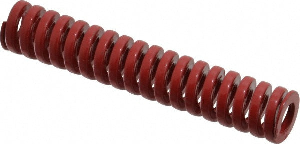 Dayton Lamina 9-1216-26 Die Spring 3/4" Hole Dia, 3/8" Rod Dia, 4" Free Length, Red