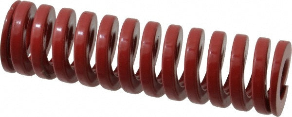 Dayton Lamina 9-1614-26 Die Spring 1" Hole Dia, 1/2" Rod Dia, 3-1/2" Free Length, Red