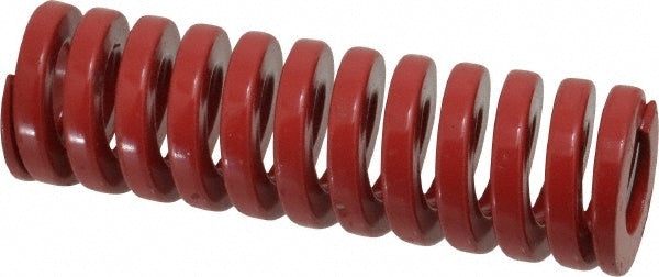 Dayton Lamina 9-2016-26 Die Spring 1-1/4" Hole Dia, 5/8" Rod Dia, 4" Free Length, Red