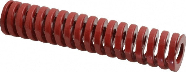 Dayton Lamina 9-2024-26 Die Spring 1-1/4" Hole Dia, 5/8" Rod Dia, 6" Free Length, Red