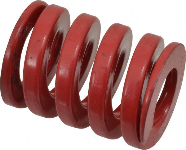 Dayton Lamina 9-2408-26 Die Spring 1-1/2" Hole Dia, 3/4" Rod Dia, 2" Free Length, Red