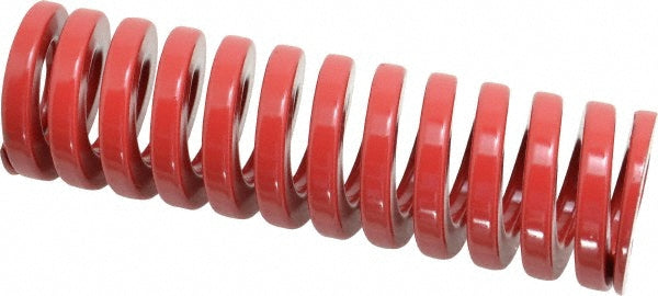 Dayton Lamina 9-2420-26 Die Spring 1-1/2" Hole Dia, 3/4" Rod Dia, 5" Free Length, Red