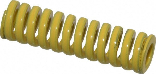 Dayton Lamina 9-0605-36 Die Spring 3/8" Hole Dia, 3/16" Rod Dia, 1-1/4" Free Length, Yellow