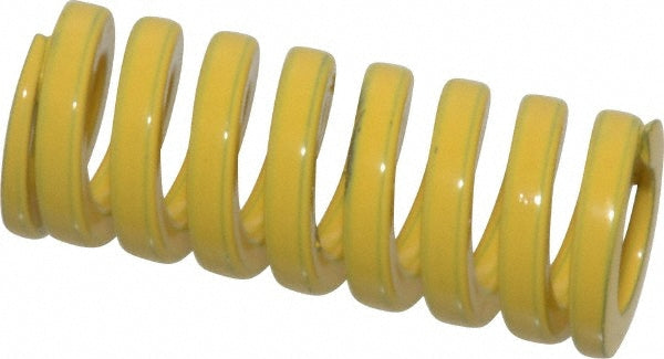 Dayton Lamina 9-1006-36 Die Spring 5/8" Hole Dia, 11/32" Rod Dia, 1-1/2" Free Length, Yellow