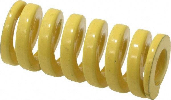 Dayton Lamina 9-1207-36 Die Spring 3/4" Hole Dia, 3/8" Rod Dia, 1-3/4" Free Length, Yellow