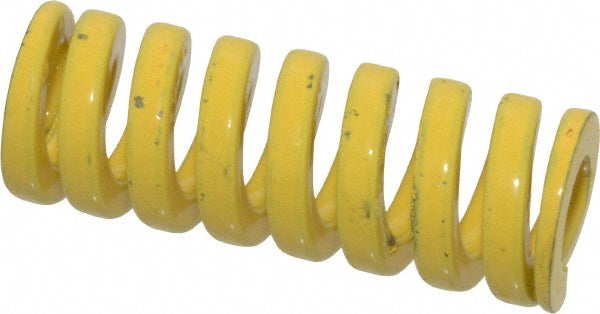 Dayton Lamina 9-1208-36 Die Spring 3/4" Hole Dia, 3/8" Rod Dia, 2" Free Length, Yellow