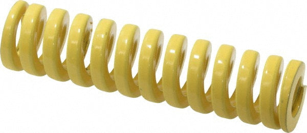 Dayton Lamina 9-1212-36 Die Spring 3/4" Hole Dia, 3/8" Rod Dia, 3" Free Length, Yellow