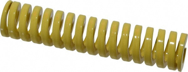 Dayton Lamina 9-1618-36 Die Spring 1" Hole Dia, 1/2" Rod Dia, 4-1/2" Free Length, Yellow