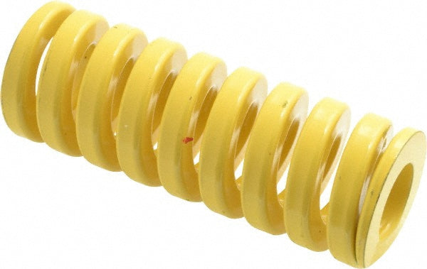 Dayton Lamina 9-2416-36 Die Spring 1-1/2" Hole Dia, 3/4" Rod Dia, 4" Free Length, Yellow