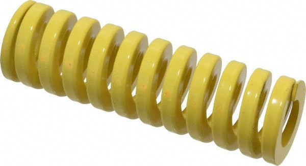 Dayton Lamina 9-2420-36 Die Spring 1-1/2" Hole Dia, 3/4" Rod Dia, 5" Free Length, Yellow
