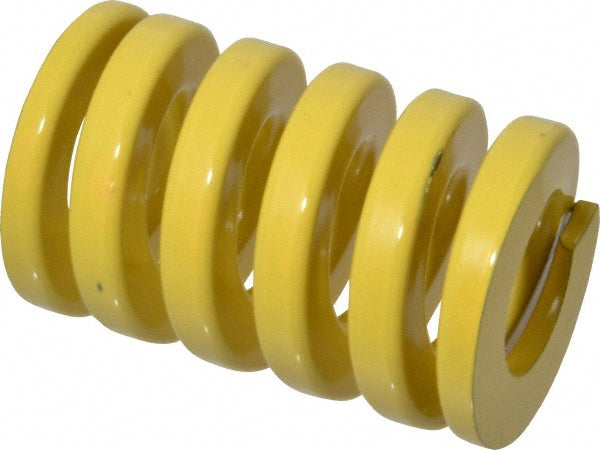 Dayton Lamina 9-3212-36 Die Spring 2" Hole Dia, 1" Rod Dia, 3" Free Length, Yellow