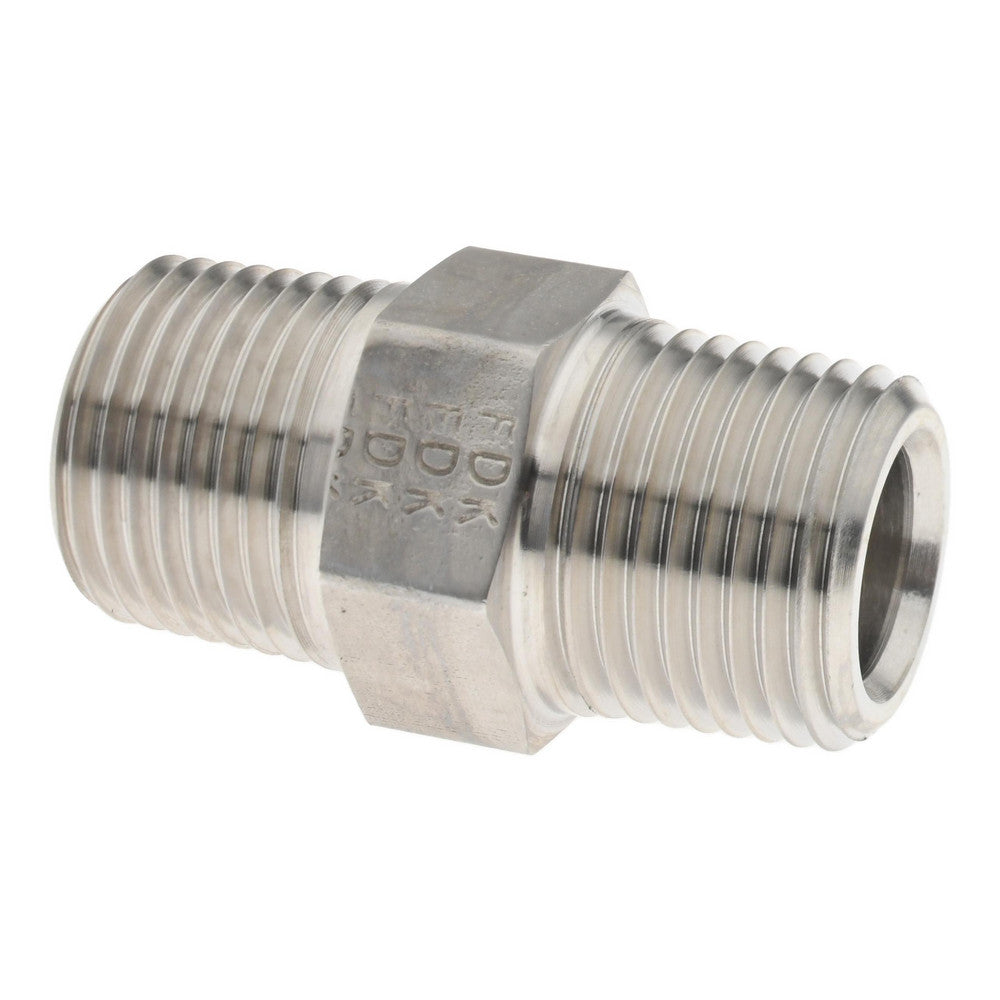 OMEGA ONE INC. P-3/8-HN Pipe Hex Plug 3/8", 316 Stainless Steel