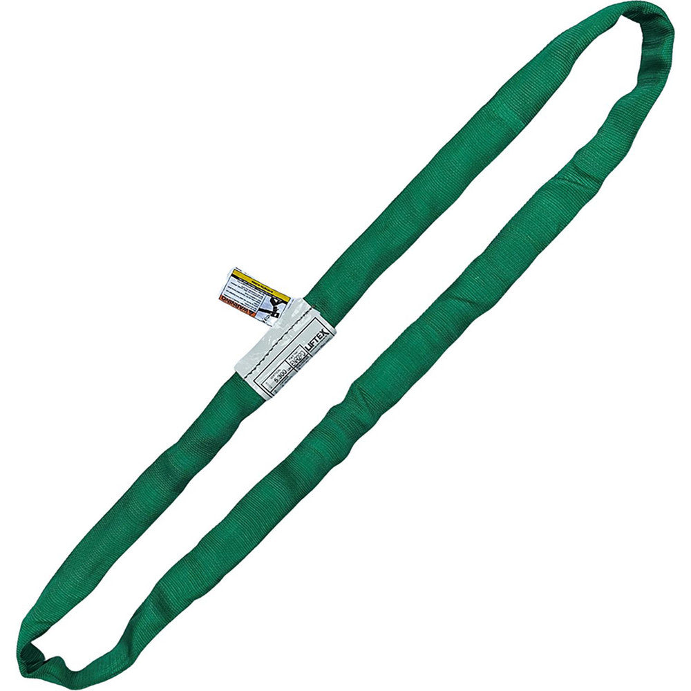 Liftex ENR2X3PD Round Slings Sling Type Endless Sling Material Polyester Sling Length (Feet) 3 Sling Diameter (Inch) 7/8 Braided No Vertical Capacity (Lb.) 5300 (Pounds)