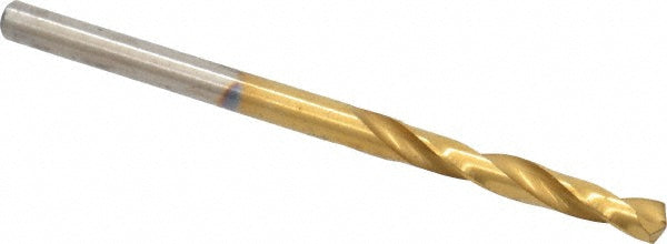 Chicago-Latrobe 48404 Screw Machine Length Drill Bit #34 (0.1110) Dia, 135 deg, HSS