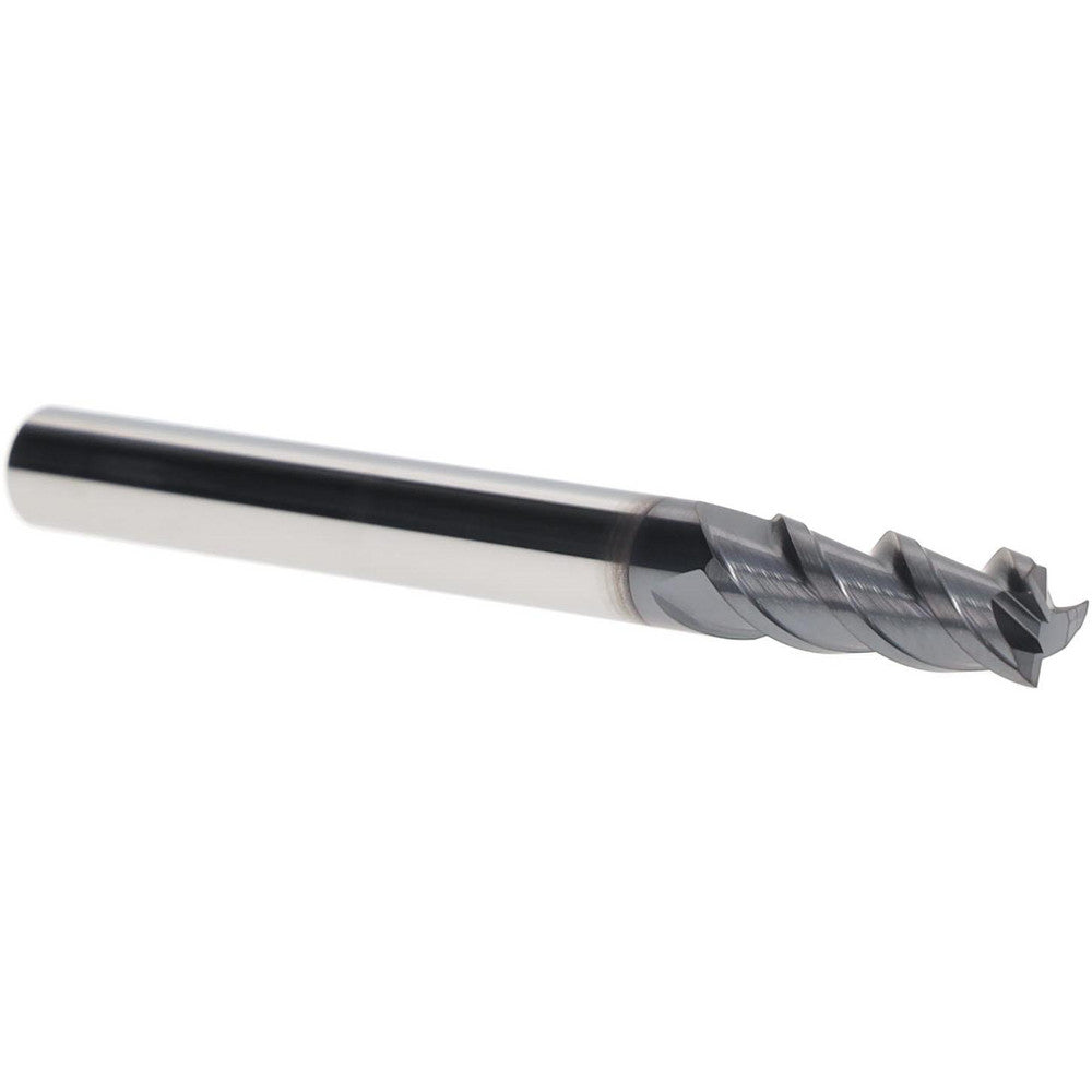 Iscar 5620803 Square End Mill 1/4" Dia, 3 Flute, Solid Carbide