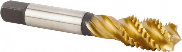 Kennametal 4116863 Spiral Flute Tap 3/4-10, UNC, 5 Flute, Modified Bottoming Chamfer, 3BX Class of Fit, Powdered Metal, Multi-layer Finish