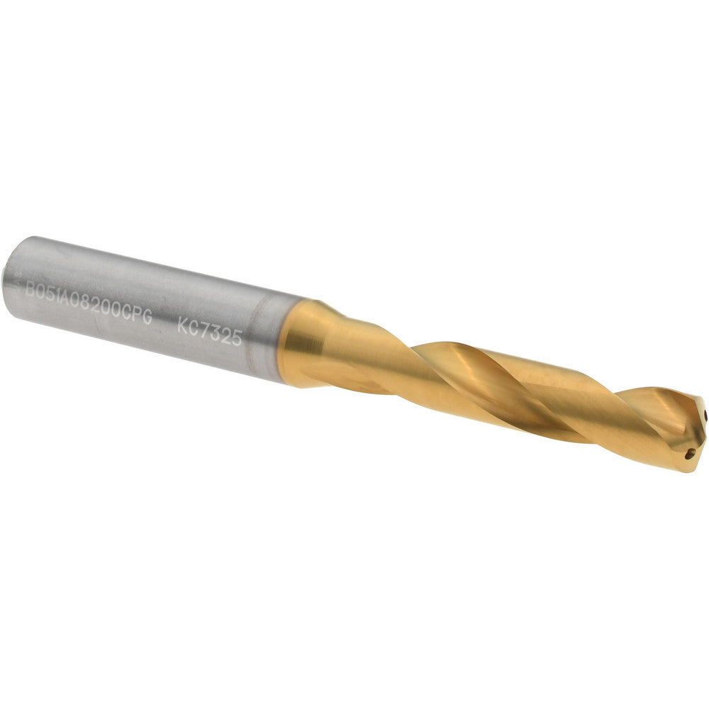 Kennametal 4151177 Screw Machine Length Drill Bit 8.20 mm Dia, 140 deg Point, Solid Carbide