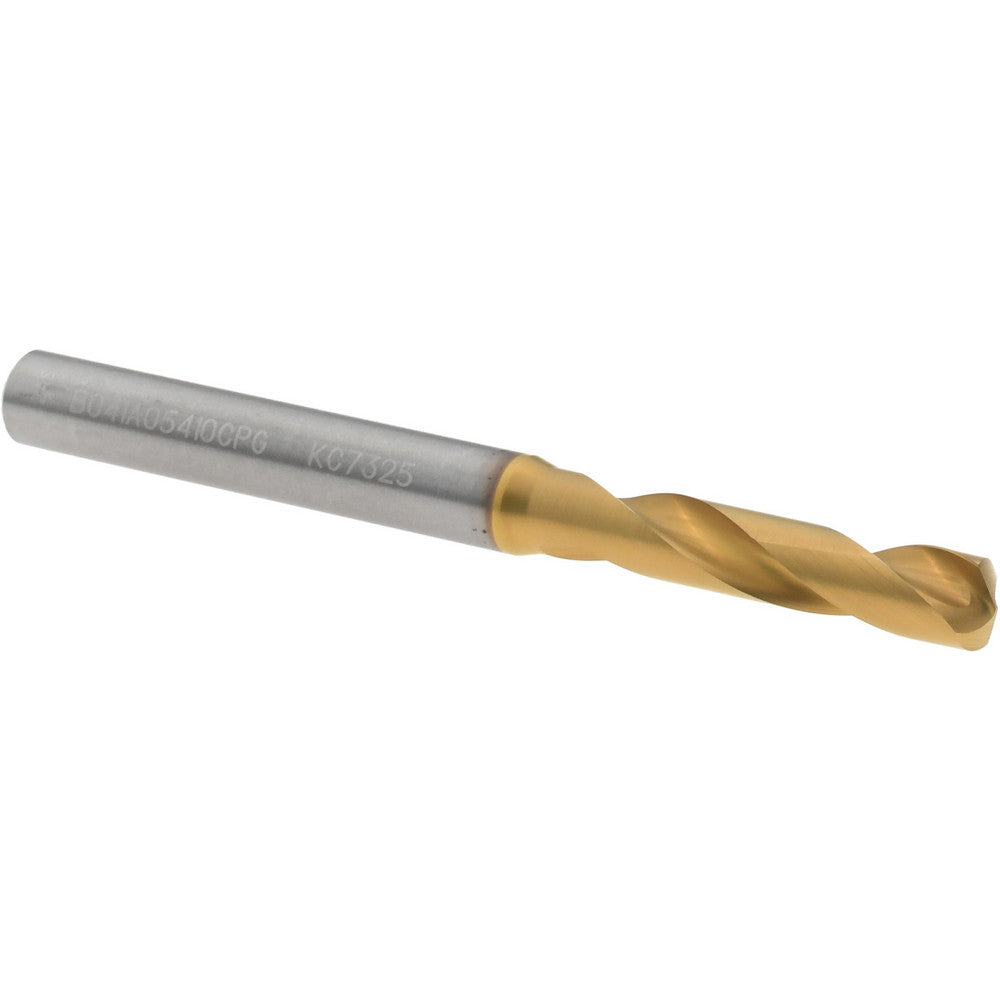 Kennametal 4150217 Screw Machine Length Drill Bit Size #3, 140 deg Point, Solid Carbide