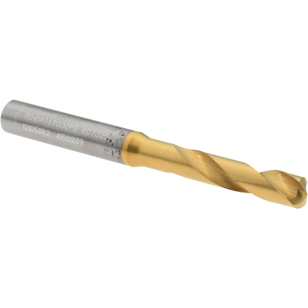 Kennametal 4150239 Screw Machine Length Drill Bit 6.90 mm Dia, 140 deg Point, Solid Carbide