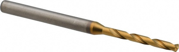 Kennametal 4151801 Jobber Length Drill Bit #40 (0.0980) Dia, 140 deg, Solid Carbide