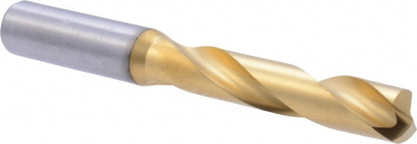 Kennametal 4150790 Jobber Drill 9/16" Dia, 140 deg Point, Solid Carbide