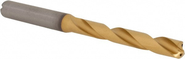 Kennametal 4149237 Jobber Length Drill Bit 17/64" (0.2656) Dia, 140 deg, Solid Carbide