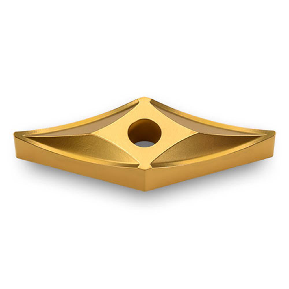 Ingersoll Cutting Tools 5515087 Turning Inserts Insert Style VNMM ANSI Size Code 332 ISO Size Code 160408 Insert Shape V - Diamond (Rhombic) 35-Deg Included Angle 35 Inscribed Circle (Inch) 3/8