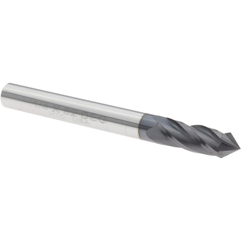 Harvey Tool 26516-C3 Drill Mill 1/4" Dia, 3/4" LOC, 4 Flutes, 82 ° Point, Solid Carbide