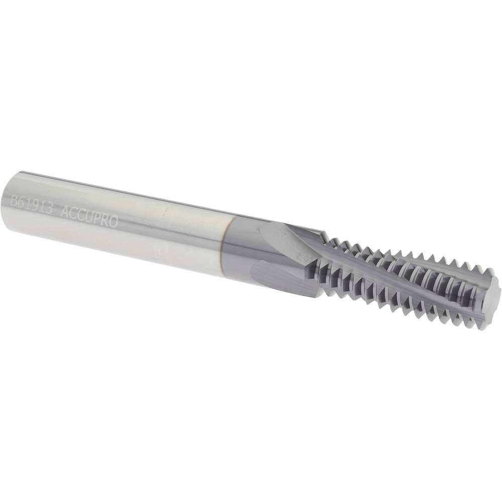 Accupro 930-62511 Helical Flute Thread Mill 5/8-11, Internal, 4 Flute, 0.5000" Shank Dia, Solid Carbide