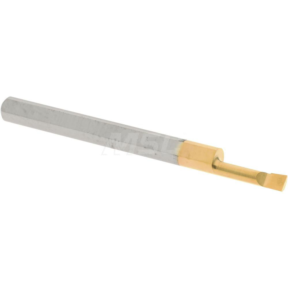 Accupro ACC-BB080300G Boring Bar 0.0800" Min Bore, 0.3000" Max Depth, Right Hand, Micrograin Solid Carbide