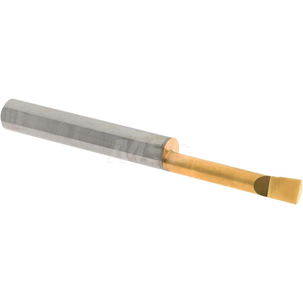 Accupro ACC-BB1801000G Boring Bar 0.18" Min Bore, 1" Max Depth, Right Hand Cut, Micrograin Solid Carbide