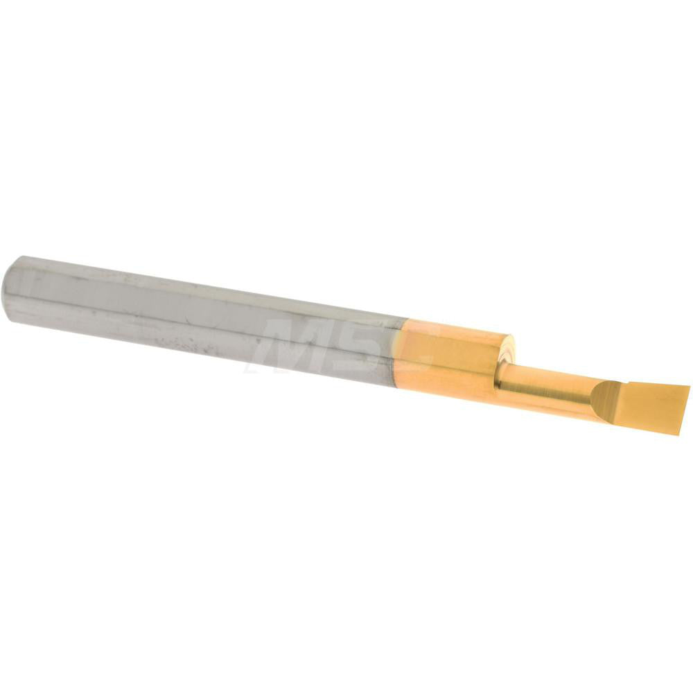 Accupro ACC-BB180600G Boring Bar 0.18" Min Bore, 0.6" Max Depth, Right Hand Cut, Micrograin Solid Carbide