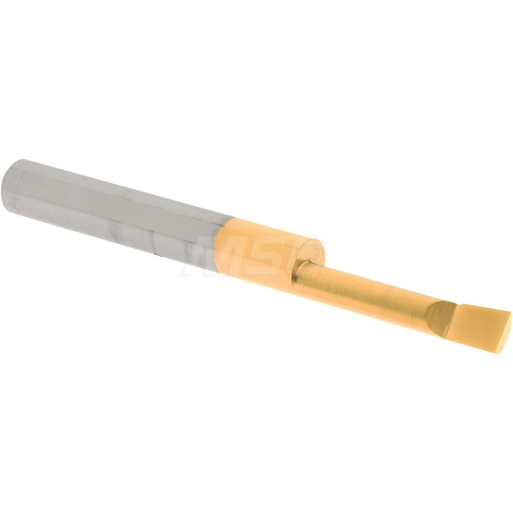 Accupro ACC-BB180900G Boring Bar 0.18" Min Bore, 0.9" Max Depth, Right Hand Cut, Micrograin Solid Carbide