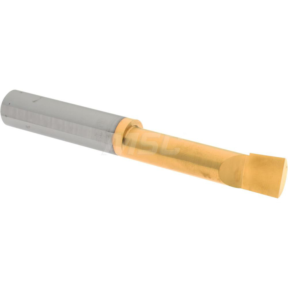 Accupro ACC-BB4902000G Boring Bar 0.49" Min Bore, 2" Max Depth, Right Hand Cut, Micrograin Solid Carbide