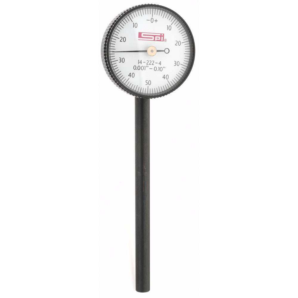 SPI 14-222-4 0.1" Range, 0-50-0 Dial Reading, 0.001" Graduation Dial Drop Indicator