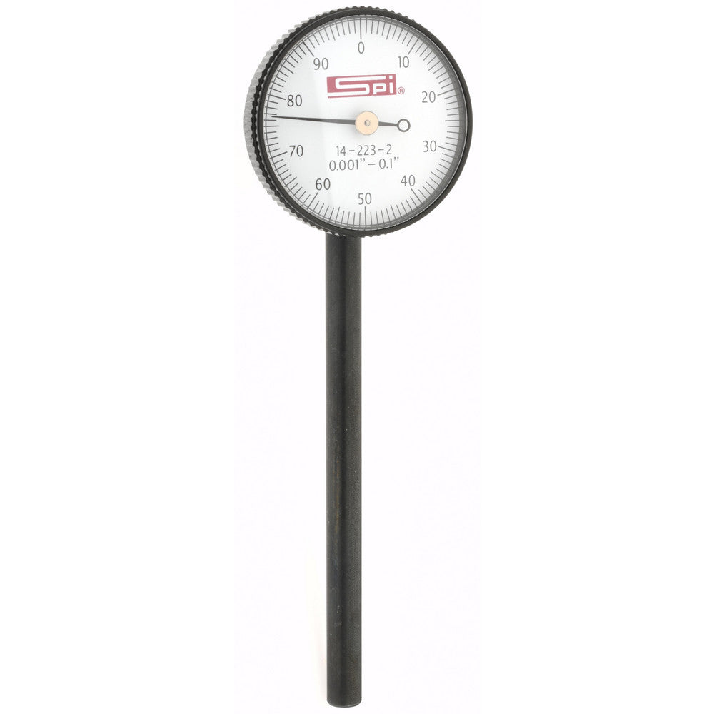 SPI 14-223-2 0.1" Range, 0-100 Dial Reading, 0.001" Graduation Dial Drop Indicator
