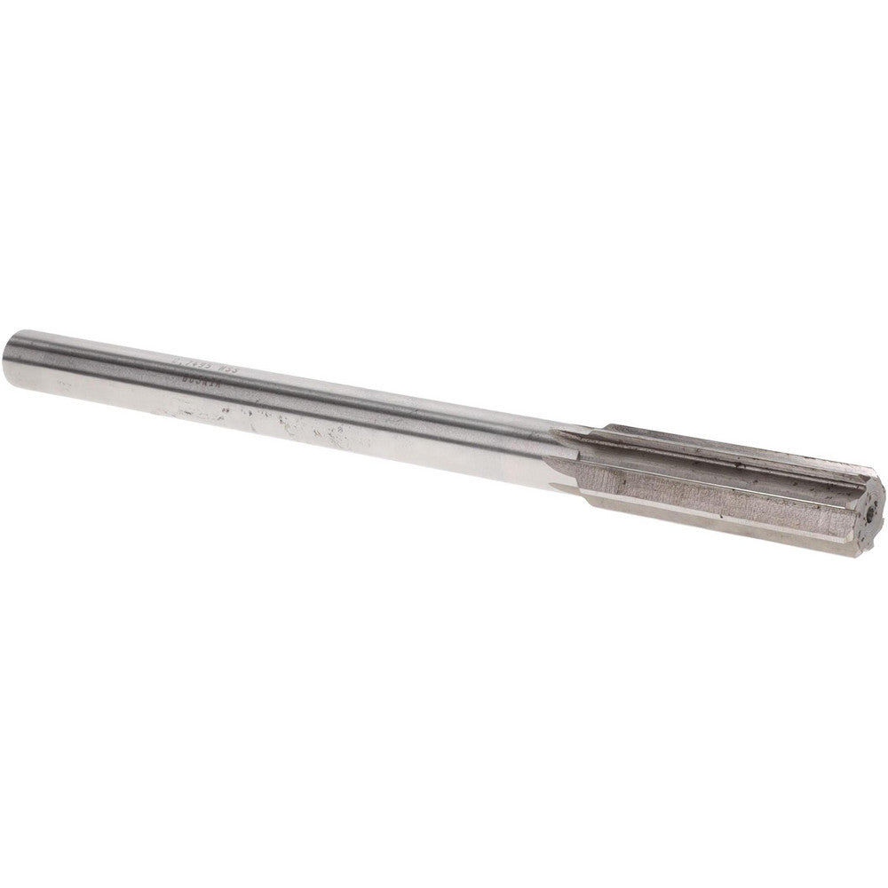 Value Collection SM0407495 Chucking Reamer 0.7495" Dia, 9-1/2" OAL, 2-1/2" Flute Length, Straight Flute, Straight-Cylindrical Shank, HSS