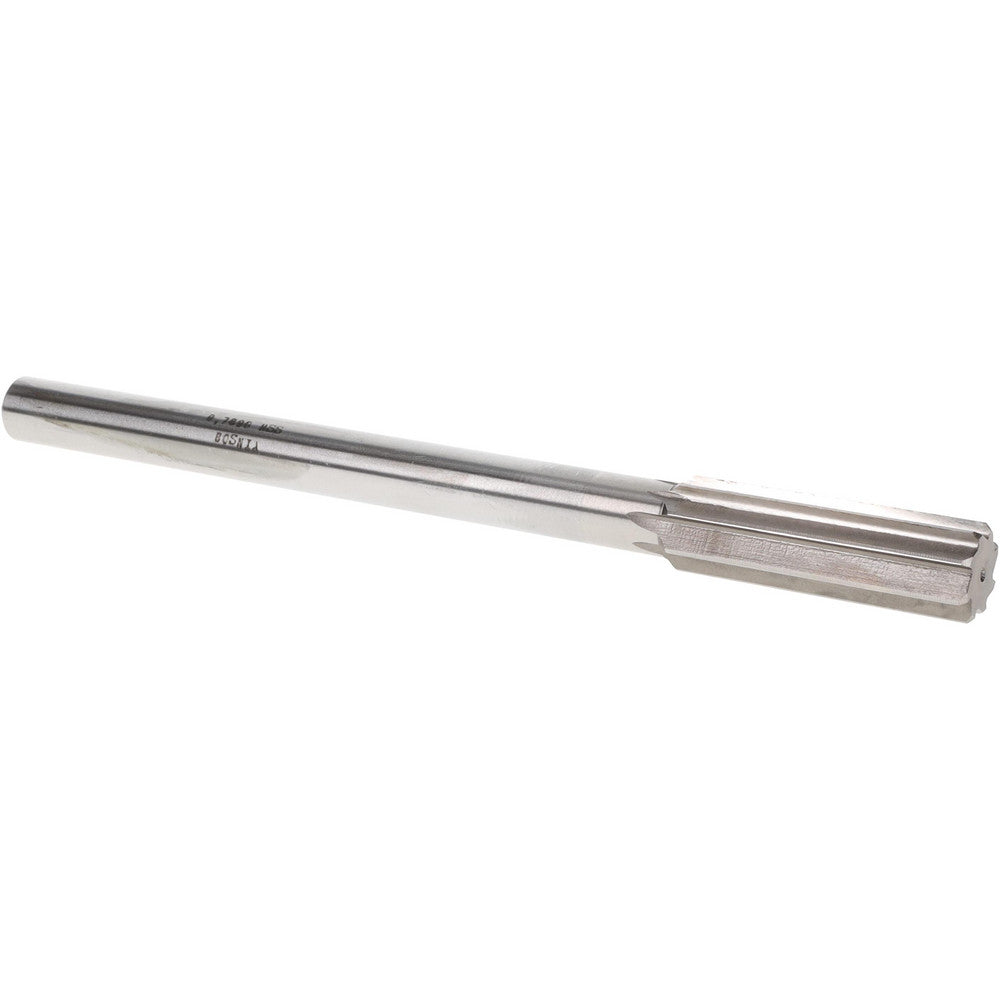 Value Collection SM0407890 Chucking Reamer 0.7890" Dia, 9-1/2" OAL, 2-1/2" Flute Length, Straight Flute, Straight-Cylindrical Shank, HSS